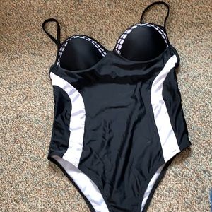 Black bathing suit